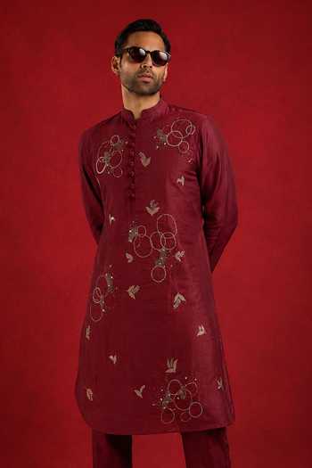 Heartistry By Anky Nawab Ring Embroidered Kurta 