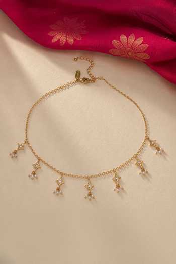 Zariin Sitara Boond Embellished Necklace 