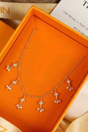 Buy Zariin White Sitara Boond Embellished Necklace Online at Aza Fashions Buy_Zariin_White Sitara Boond Embellished Necklace _Online_at_Aza_Fashions