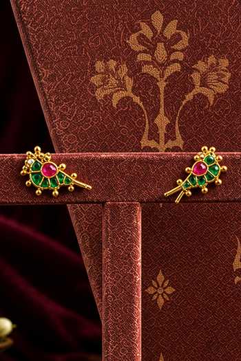 Tussya Vijayashree Kundan Necklace Set 