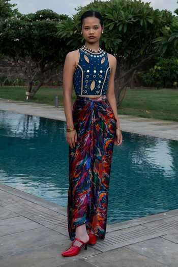 Amka Firefly Embellished Blouse 