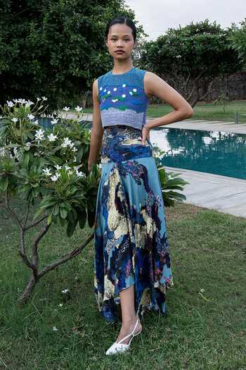 Amka Sicily Printed Skirt 