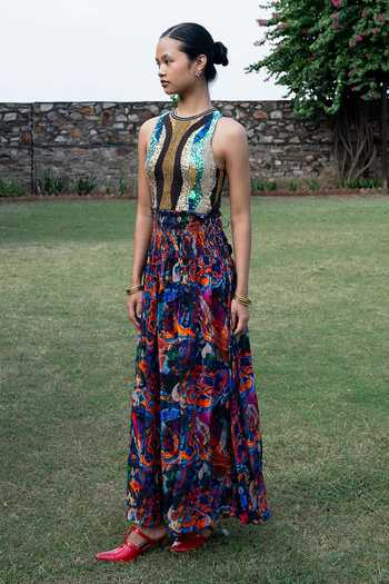 Amka Siolim Maxi Skirt 