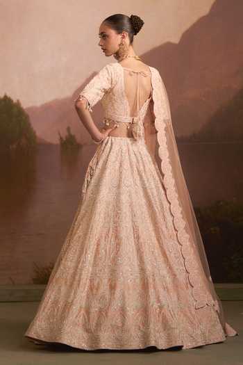 Angad Singh Pehli Kiran Raw Silk Lehenga Set 