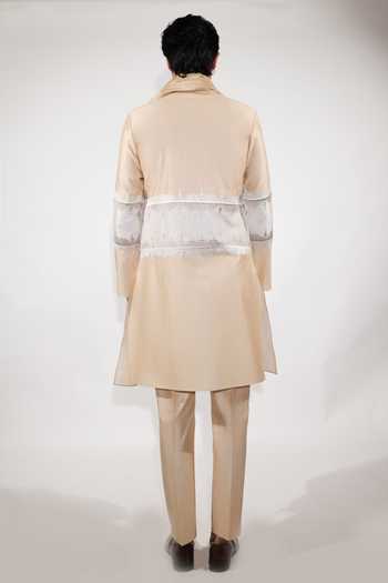 Jubinav Chadha Colorblock Kurta Set 