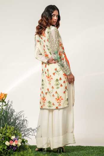Shwetanga Printed Kurta & Salwar Set