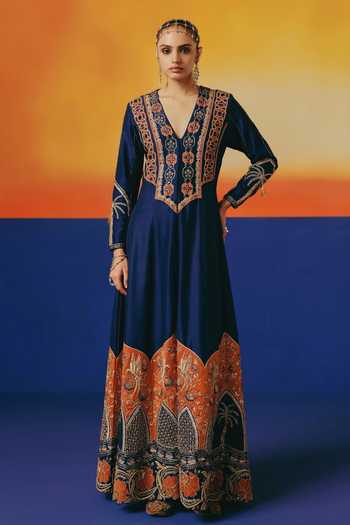 Warra Hand Embroidered Anarkali 
