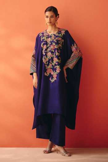 Mrunalini Rao Uma Kaftan Kurta & Pant Set 