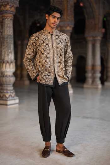 Dash And Dot Box Pleated Pant 