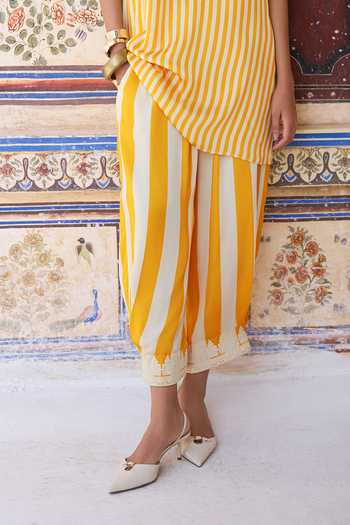 Buy Dash And Dot White Modal Round Neck, Yes Embroidered Kurta And Pant Set Online at Aza Fashions Buy_Dash And Dot_White Modal Round Neck, Yes Embroidered Kurta And Pant Set _Online_at_Aza_Fashions