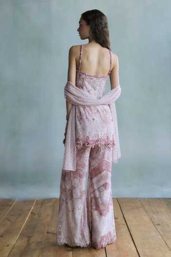 Falsa Rosette Chantelle Lace Top & Pant Set 