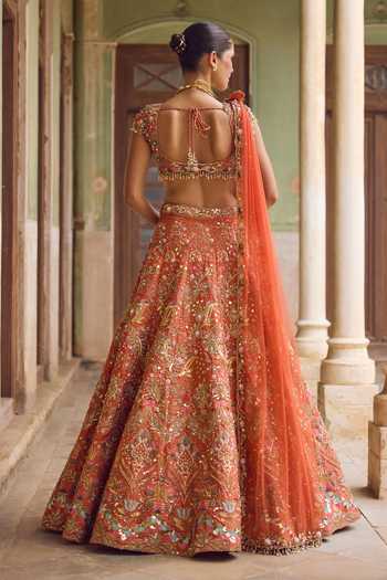 Tamanna Punjabi Kapoor Bahaar Embroidered Lehenga Set 