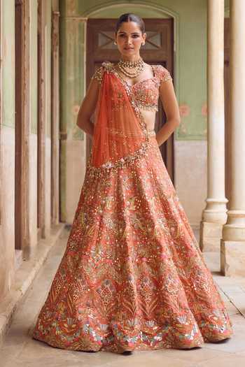 Tamanna Punjabi Kapoor Bahaar Embroidered Lehenga Set 