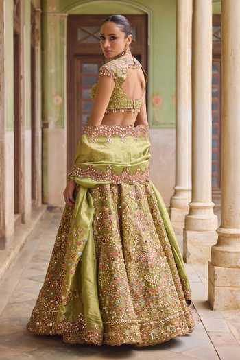 Tamanna Punjabi Kapoor Maahira Embroidered Lehenga Set
