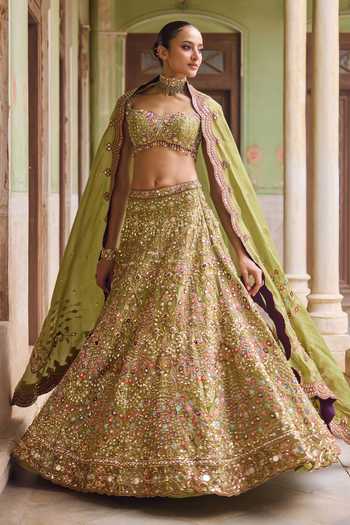 Tamanna Punjabi Kapoor Maahira Embroidered Lehenga Set