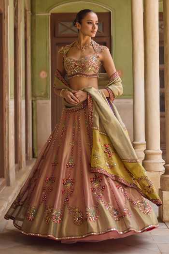 Tamanna Punjabi Kapoor Maasuma Embroidered Lehenga Set