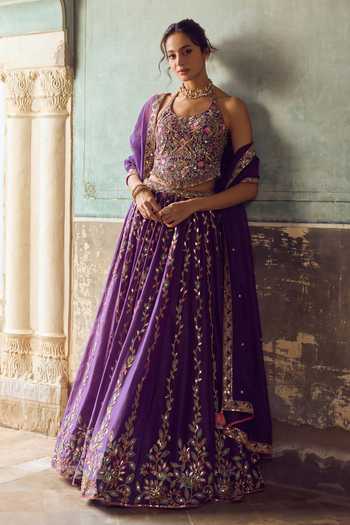 Tamanna Punjabi Kapoor Meher Embroidered Lehenga Set