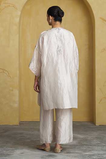 Vaaya Banarasi Woven Top & Pant Set 