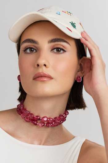 Anaash Double Layered Tumble Choker Necklace 