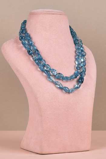 Anaash Double Blue Tumbles Necklace 