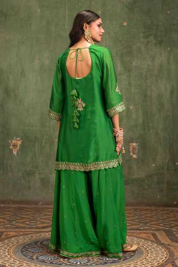 Am By Anita Mittal Mahiya Raw Silk Kurta Set 