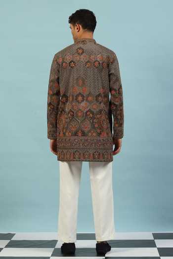 Dev Ki Raha Chamak Embroidered Ethnic Set 