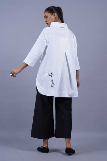 Taika By Poonam Bhagat Paris Embroidered Top