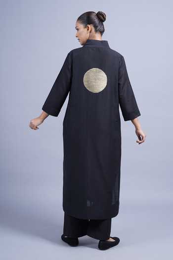 Taika By Poonam Bhagat Filigree Embroidered Kurta & Pant Set