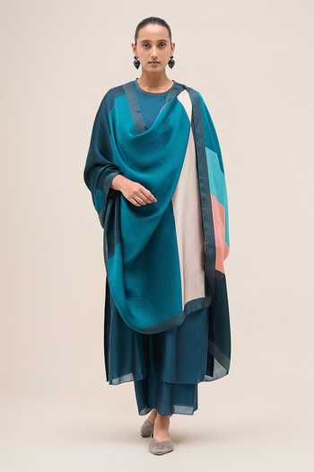Ampm Shiloh Chanderi Kurta Set