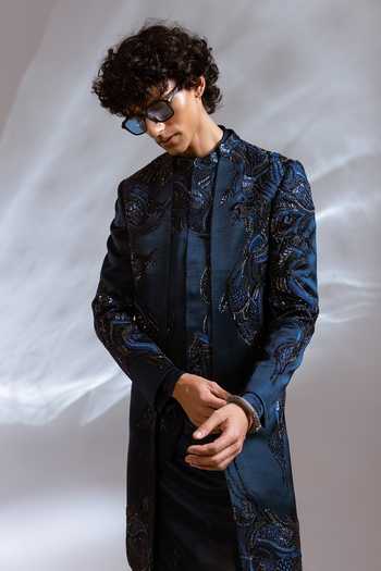 Paarsh Arlo Achkan Set 