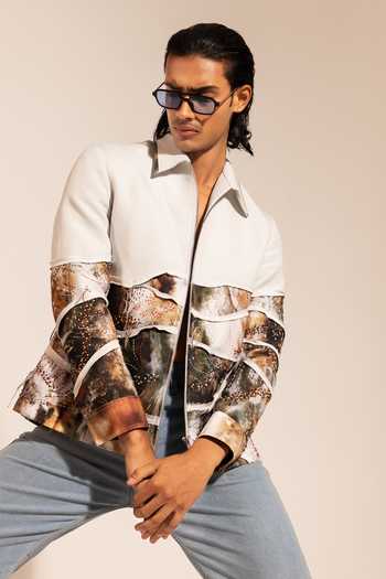 Paarsh Desert Relic Textured Jacket 