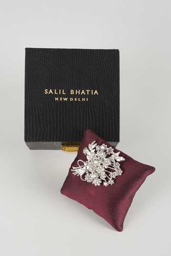Salil Bhatia Bouquet Embellished Brooch 