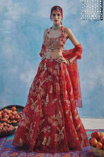 Show Shaa Rani Bagh Printed Lehenga Set