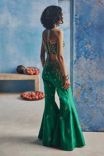 Show Shaa Barkat Embroidered Corset & Pant Set 