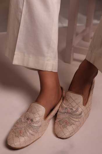 Paarsh The Vivaah Raw-Silk Loafers 