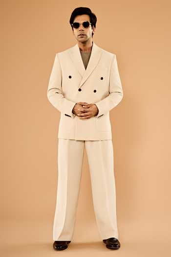 Nirmooha Caelum Double Breasted Blazer & Pant Set 