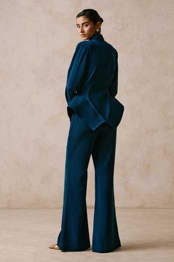 Nirmooha Anomaly Armani Shirt & Bell-Bottom Trouser Set 