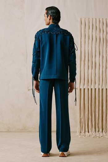 Nirmooha Interstice Bomber Jacket & Trouser Set 