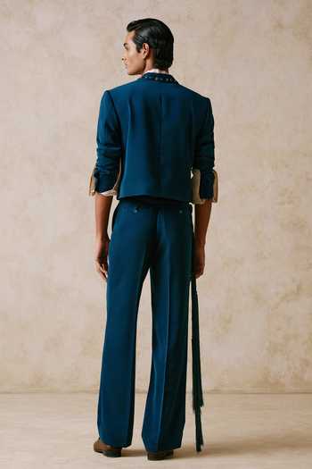 Nirmooha Drift Cropped Blazer & Trouser Set 