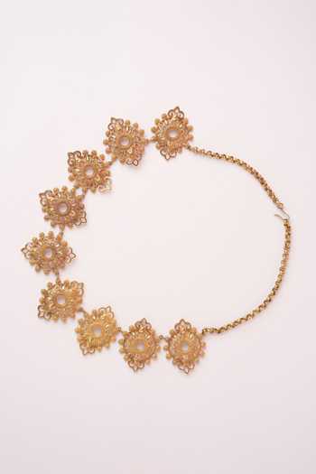 Anki Bunki Aditi Sima Froal Embellished Choker 