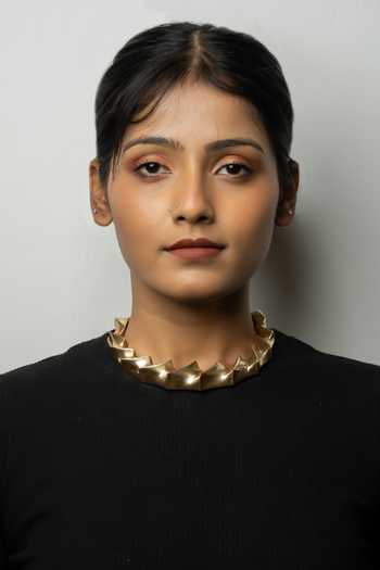 Anki Bunki Aditi Vakra Angular Zigzag Choker 