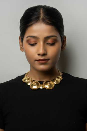 Anki Bunki Aditi Vartula Round Motifs Choker 