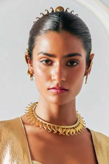 Anki Bunki Aditi Aamba Sunburst Collar Choker 
