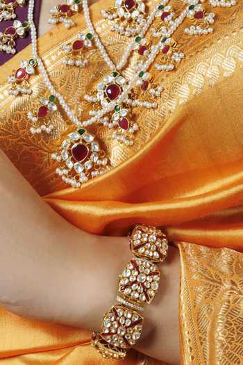 Kaari Polki Embellished Bracelet 