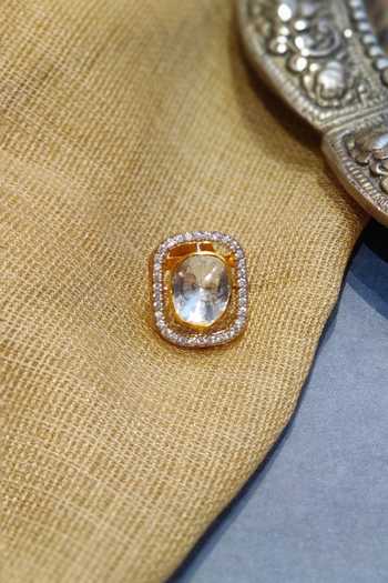 Kaari Polki Studded Ring 