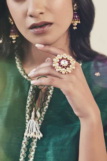 Kaari Stone Embellished Ring 