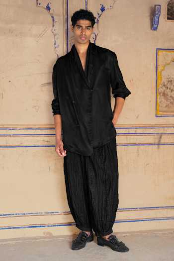 Dash And Dot Crushed Crinkled Barrel Pant 