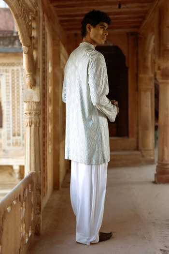 Dash And Dot Ivory Wide-Legged Pant 