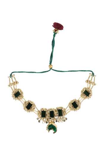 House Of Tuhina Dhoori Choker Necklace 