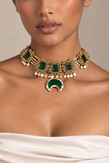 House Of Tuhina Dhoori Choker Necklace